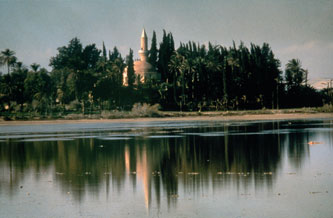Hala Sultan Tekke am Salzsee bei Larnaka